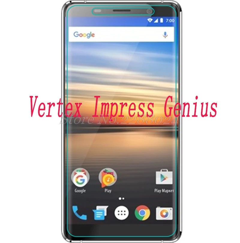 

Tempered Glass Film FOR Vertex Impress Genius Screen Protector Premium Scratch-proof Protective Front Glass Film