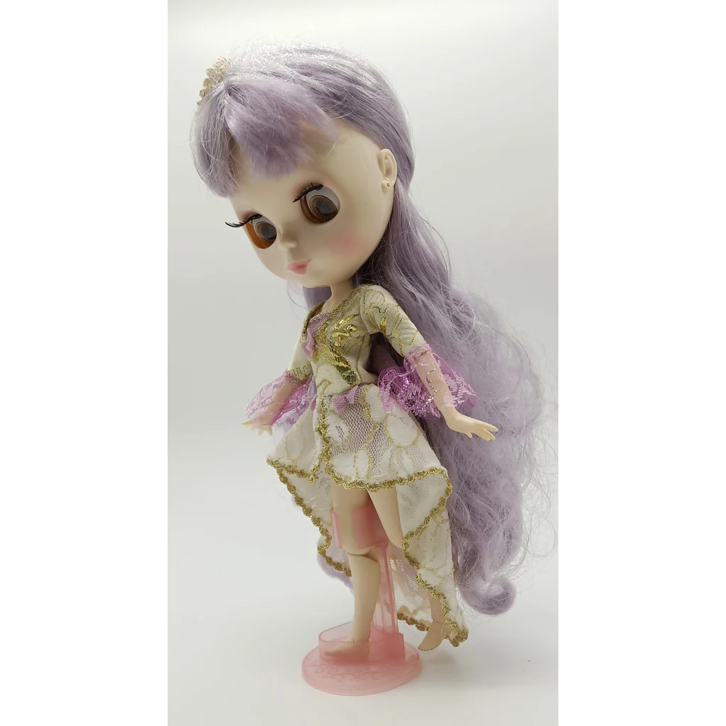 Официальное Платье на шнуровке ручной работы косплей наряд для кукол Blythe Licca 1/6