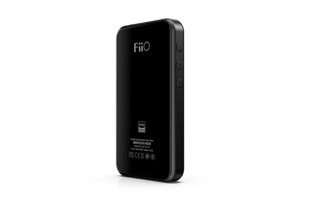 FiiO M6 Hi-Res Bluetooth HiFi музыкальный портативный MP3-плеер USB DAC ES9018Q2C на базе Android с aptX HD LDAC WiFi Air Play DSD - Цвет: Черный