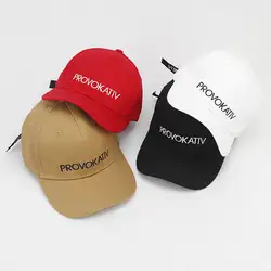 2018 письмо вышивка хлопок Casquette Бейсбол кепки Регулируемый Snapback шапки для мужчин и женщин 131