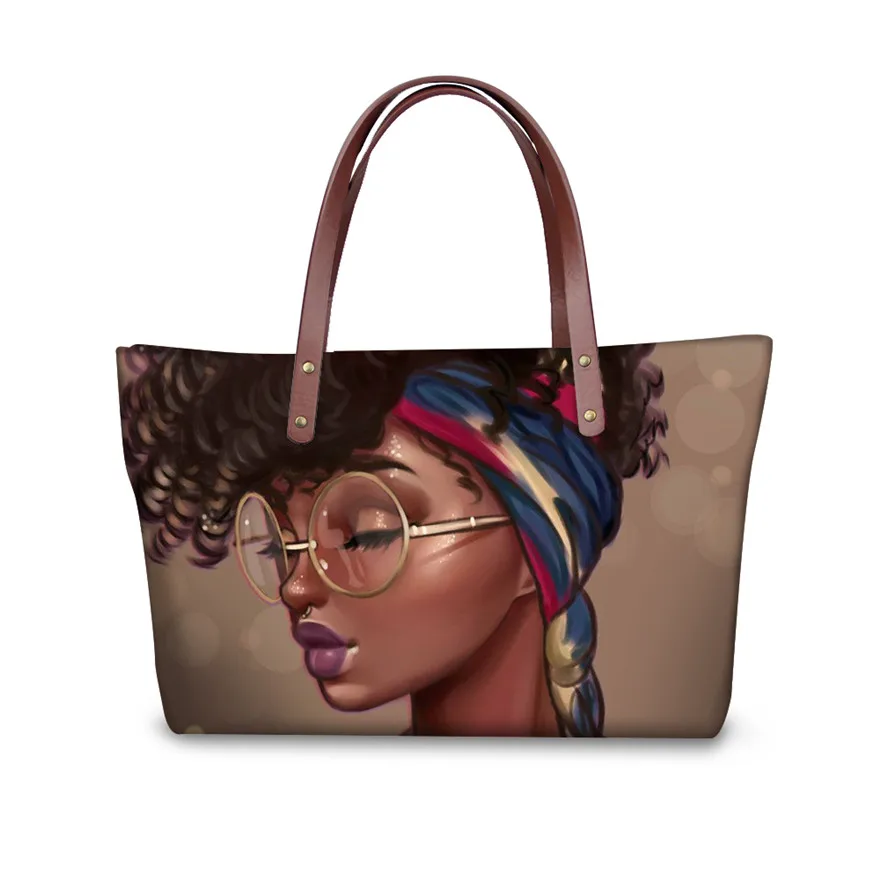 FORUDESIGNS сумки с верхней ручкой для женский, черный арт в африканском стиле, для девочек, 2 предмета в наборе, шт./компл. сумка на плечо сумка-тоут сумка женская большой Ёмкость Сумки - Цвет: YQ3430AL