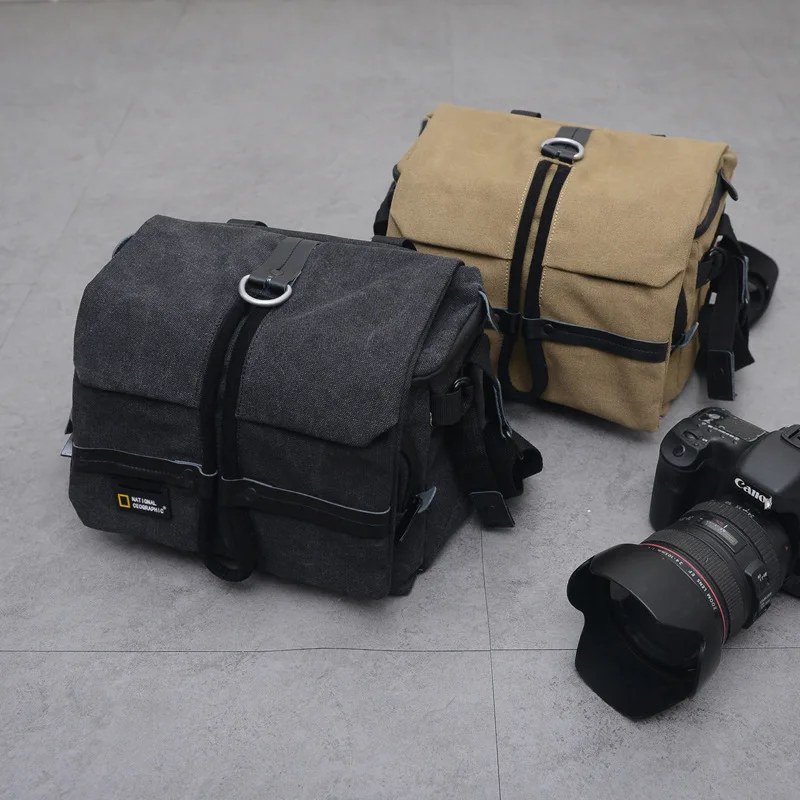 Противоударный Камера сумка чехол для Canon 5DSR 5D4 NIKON D7500 SONY A7II A7RIII A9 PENTAX K50 DSLR сумка-мешок через плечо