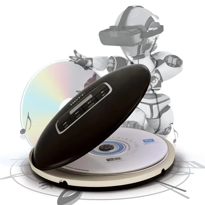 Portable CD Player HOTT Personal CD Player LCD