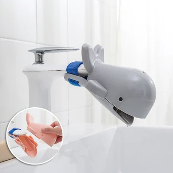 

Cute Faucet Extender Sink Handle Dolphin Toddler Baby Children Spout Fun Hand Washing Whale Sink Extender Bathroom Kitchen