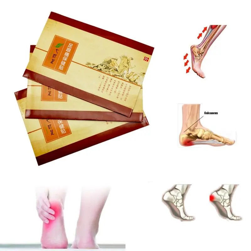7pcs Heel Spur Pain Relief Patch Herbal Calcaneal Spur Rapid Heel Pain Relief Patch Foot Care Treatment Plaster sumifun 96pcs chinese herbal plaster pain reliving patch temporary relief health care medical of minor aches