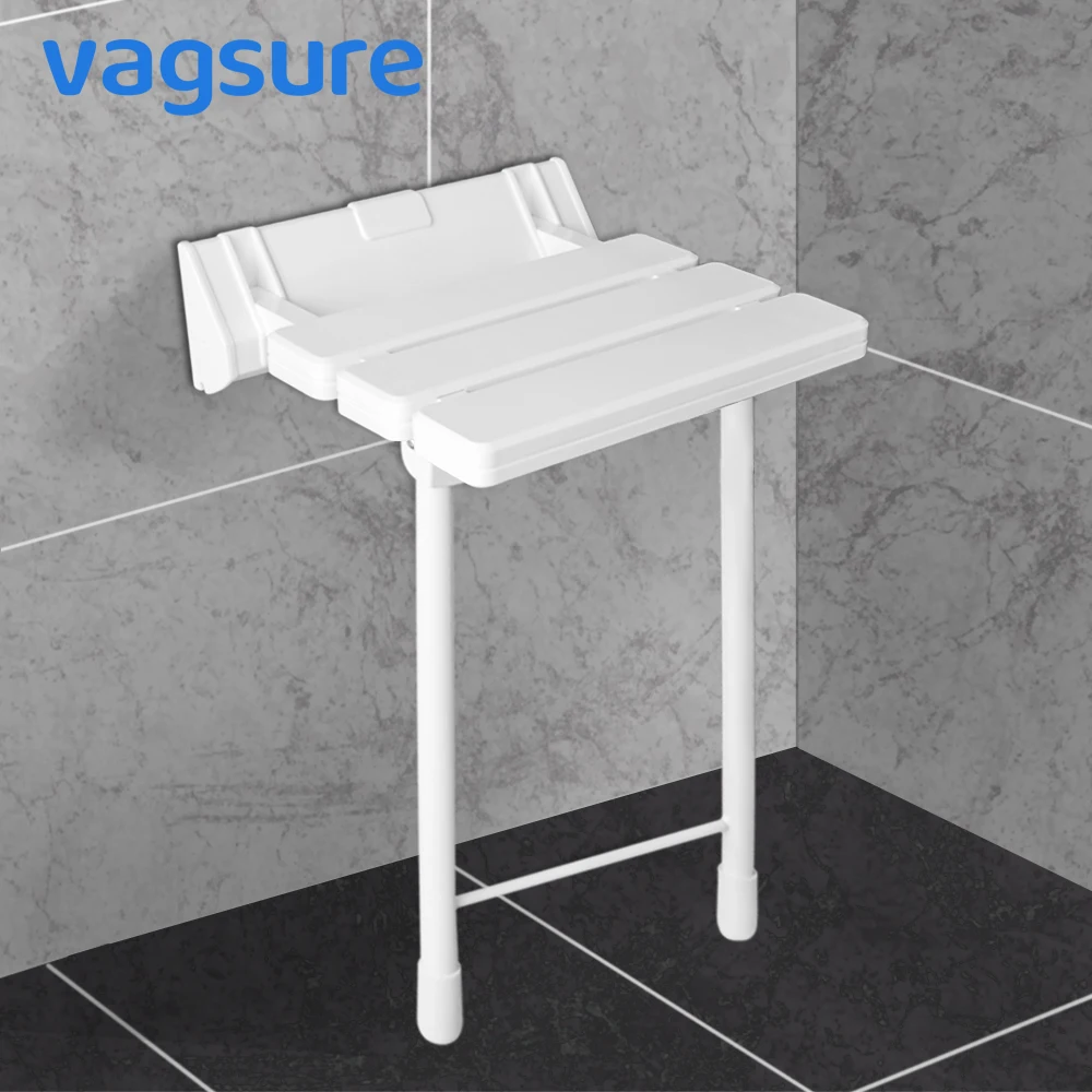 

Vagsure Aluminum Alloy Shower Seat Good For The Children And Elderly Relaxation Shower Room Chair Height Adjustable Shower Seat