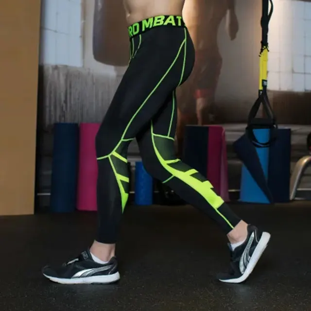 Men compression leggings mens compression pants gym