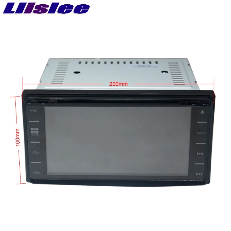 Cheap For Toyota Hilux N140 N150 N160 N170 AN10 AN20 AN30 7 inch LiisLee Car Multimedia TV DVD Palyer GPS Audio Radio Navigation NAVI 3