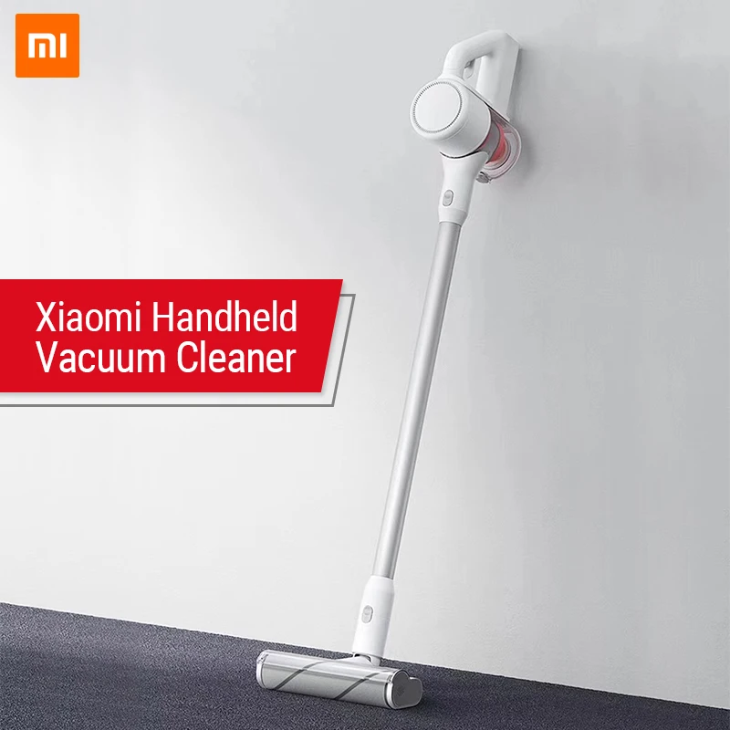 

Xiaomi MIJIA Handheld Cordless Vacuum Cleaner Protable Mi Wireless Cyclone Filter Strong Suction Carpet Dust Collector for Home