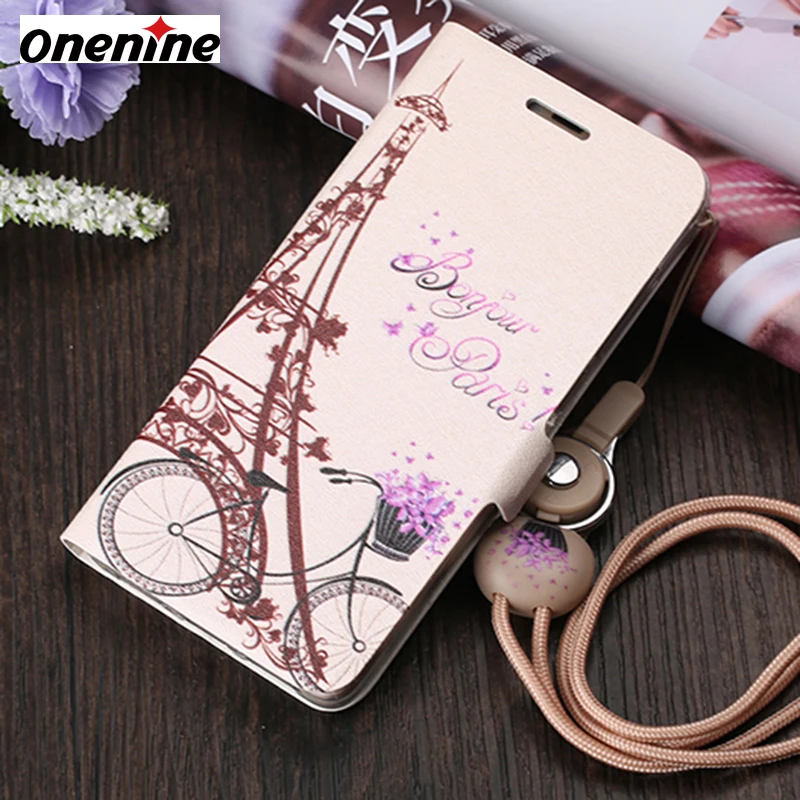 

Leather Case for Xiaomi Redmi 4 Case Flip Wallet Card Cover 5.0 inch Shockproof Cute 3D Back Cover for Xiaomi Redmi 4 Pro Prime