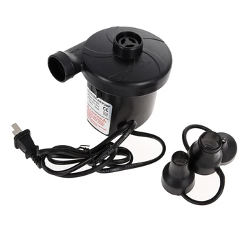 

Input AC 220V Car Electric Air Pump for Camping Airbed Boat Toy Inflator Inflate Deflate Toys Air Bed Compression Bag Mattress