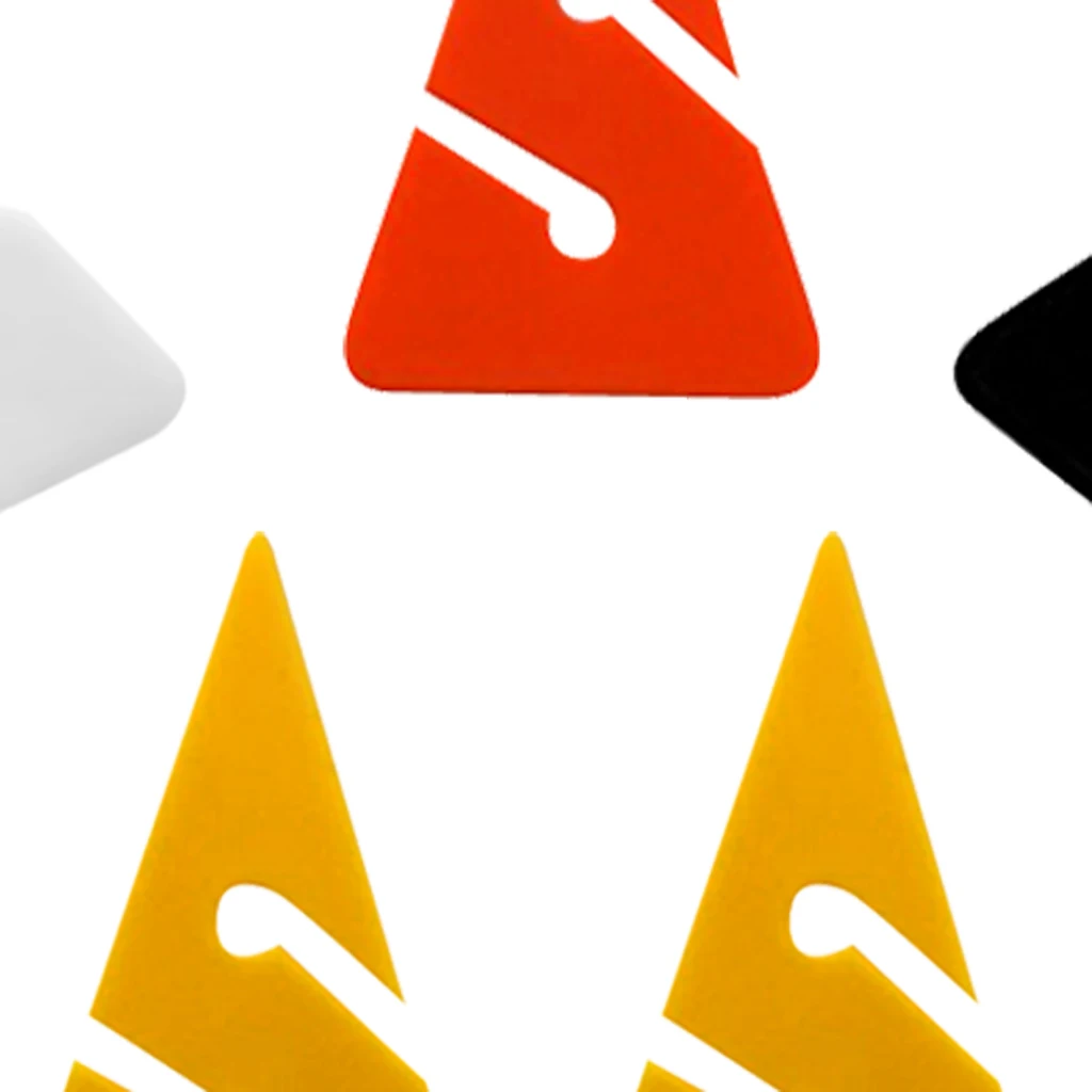 Durable 5 Pieces Triangle Line Arrow Marker for Scuba Diving Cave Wreck Dive Multi Color Water Sports Replacement Accessories