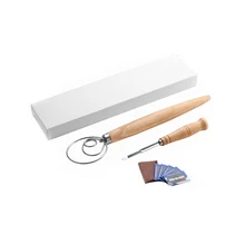 1 шт. Миксер для муки с 5 лезвиями в комплекте с деревянной ручкой тестомеситель выпечка и кондитерские изделия Инструменты