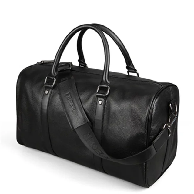 Prettyzys модная очень большая спортивная сумка для выходных, большая деловая мужская дорожная сумка из натуральной кожи, популярный дизайн, спортивная сумка - Цвет: 1
