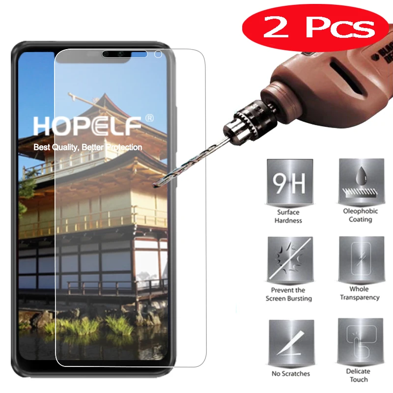 

2 Pieces Tempered Glass for Xiaomi Redmi Note 6 Pro Protective Glass on for Redmi 6A Screen Protector Redmi 6A Pro Safety Glass