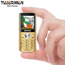La Mini función de teléfono más barata Antorcha del teléfono de larga espera MP3 Bluetooth GSM 900/1800MHZ 0.3MP tarjeta Dual SIM teclado en ruso(China)
