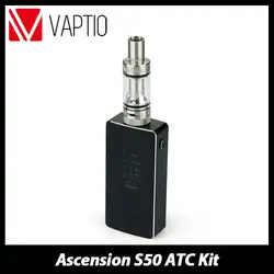 100% Оригинальные vaptio Вознесения S50 УВД starter kit e-сигареты с 50 Вт парить S50 поле mod 4200 мАч и 3.5 мл sail S50 УВД бак полный комплект