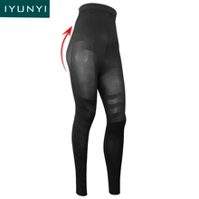 IYUNYI, женские, Осенние, зимние, теплые, для фитнеса, длинные штаны, для женщин, компрессионные, тянущиеся, леггинсы, хит, Утягивающее, Корректирующее белье, термо, кальсоны