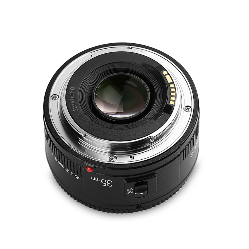 YONGNUO YN 35 мм F2 объектив камеры для Nikon Canon EOS YN35MM объективы AF MF широкоугольный объектив для 600D 60D 5DII 5D 500D 400D 650D 6