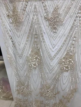 

6 designs option on sale african tulle lace fabric beautiful french net lace fabric Jolin-6654 with glued glitter