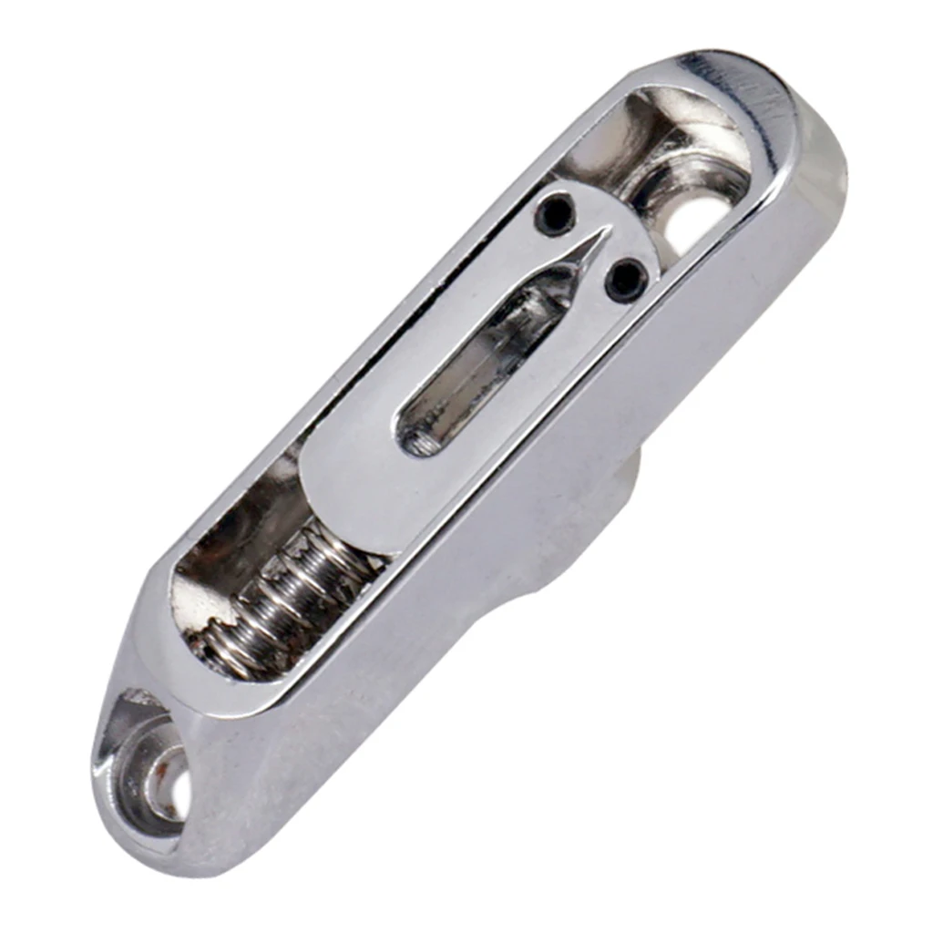 6Pcs Individual Bridge w/ Screws &Hex Wrench Saddles Tailpiece Set for Electric Guitar Parts Accessories