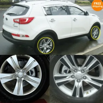 

Car Accessories Carbon Wheel Mask Stickers Tire Sticker For Kia Sportage R 17 Inch Carbon Fiber Sticker 40pcs per Set