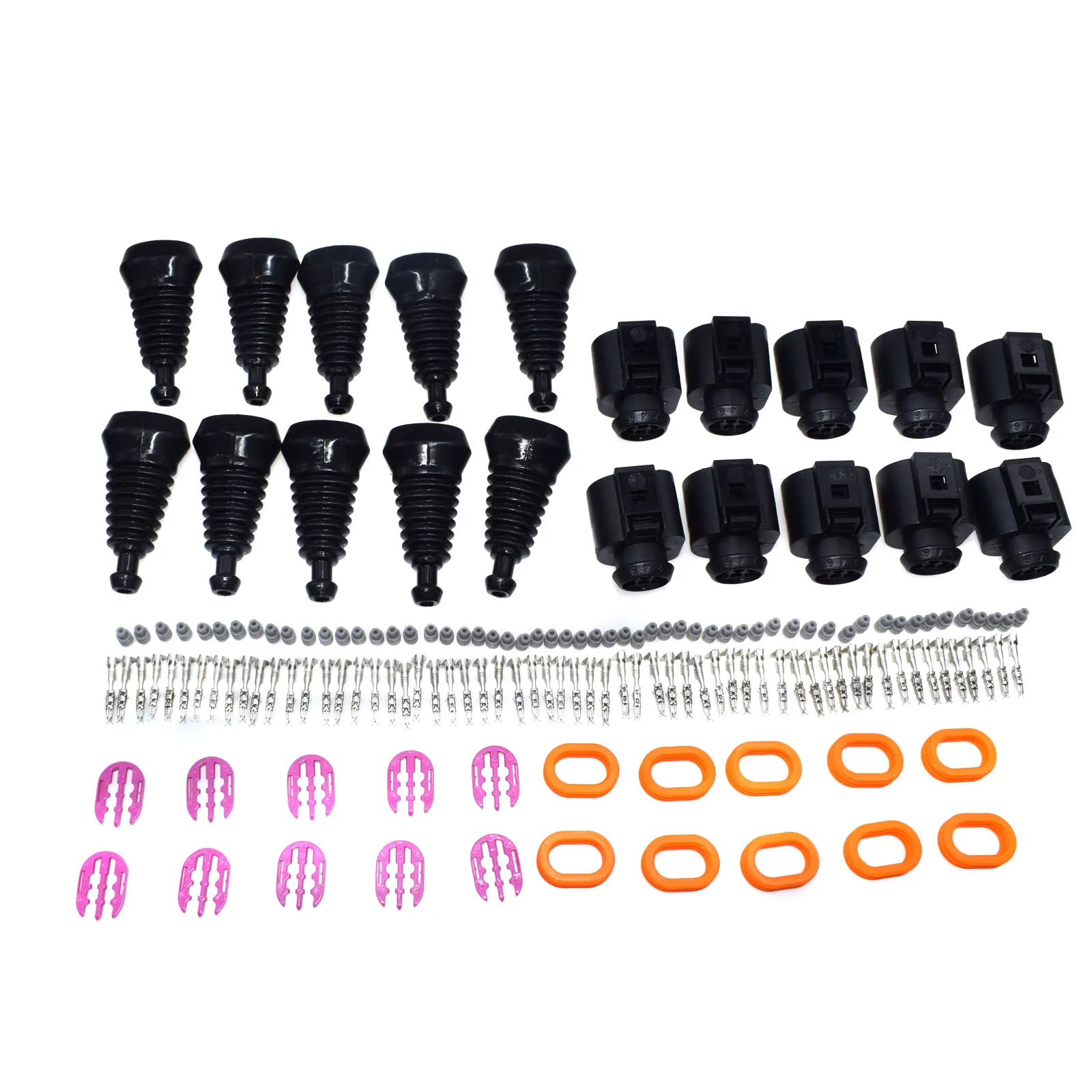 Датчик WOLFIGO 1J0973713 разъем с отверстием для VW Golf Beetle Jetta Passat Audi A4 A6 A8 Quattro S4 TT Q5 Q7|Кабели