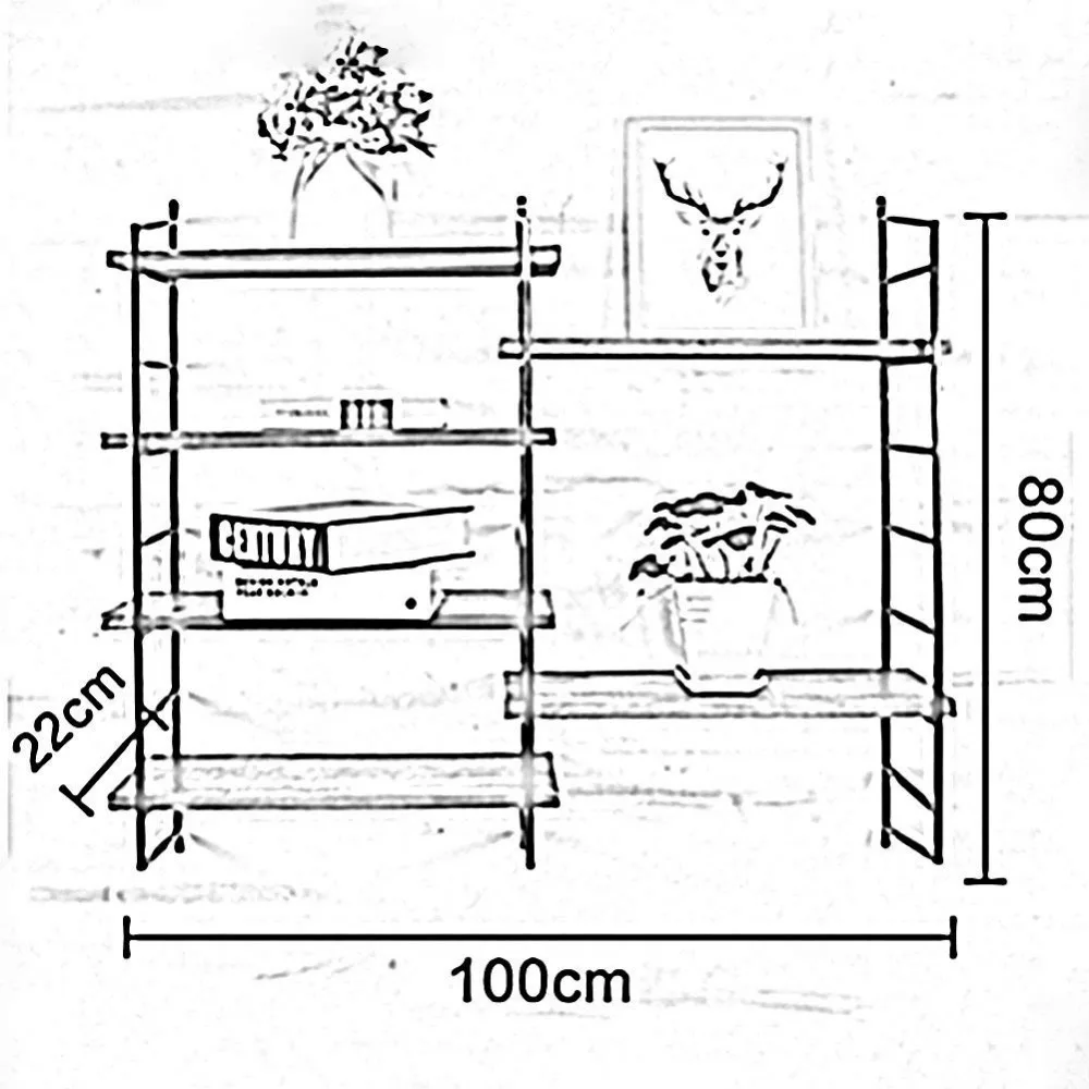 Настенные полки плавающая полка железная настенная книжная полка монтируемая товарная полка стеллажи комбинированная стойка для хранения плавающие полки ретро