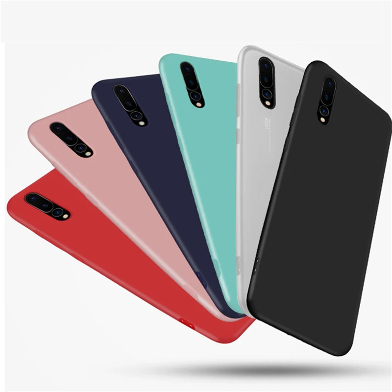 

Candy Color Silicon Cover For Huawei P9 P10 Plus P20 Lite Mate 8 9 10 Lite Pro Nova Plus Y7 Coque For Honor 5X 6X 7C 7X 8 9 Case