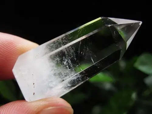 

ddh001549 Super Clear Quartz Natural Point Cluster Crystal Healing