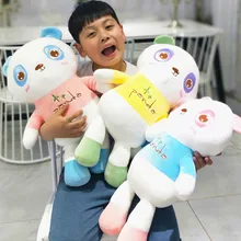 New 1pc 30-60cm Lovely Colorful Panda Stuffed Plush Toy Soft Cute Animal Dolls for Kids Baby Children Kawaii Gift Pillow Decor цена New 1pc 30-60cm Lovely Colorful Panda Stuffed Plush Toy Soft Cute Animal Dolls for Kids Baby Children Kawaii Gift Pillow Decor цены онлайн