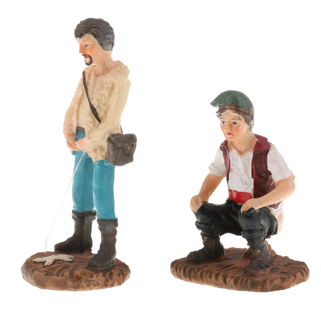 Sand Table Scene WC Shit Pee Doll People Figure Model Layout Landscape Scene