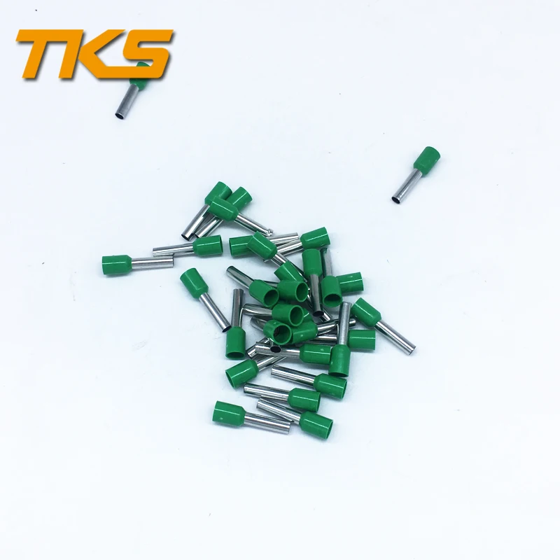 

High Quality E4012 Wire Copper Crimp Connector Insulated Cord Pin End Terminal AWG 12 100Pcs/lot