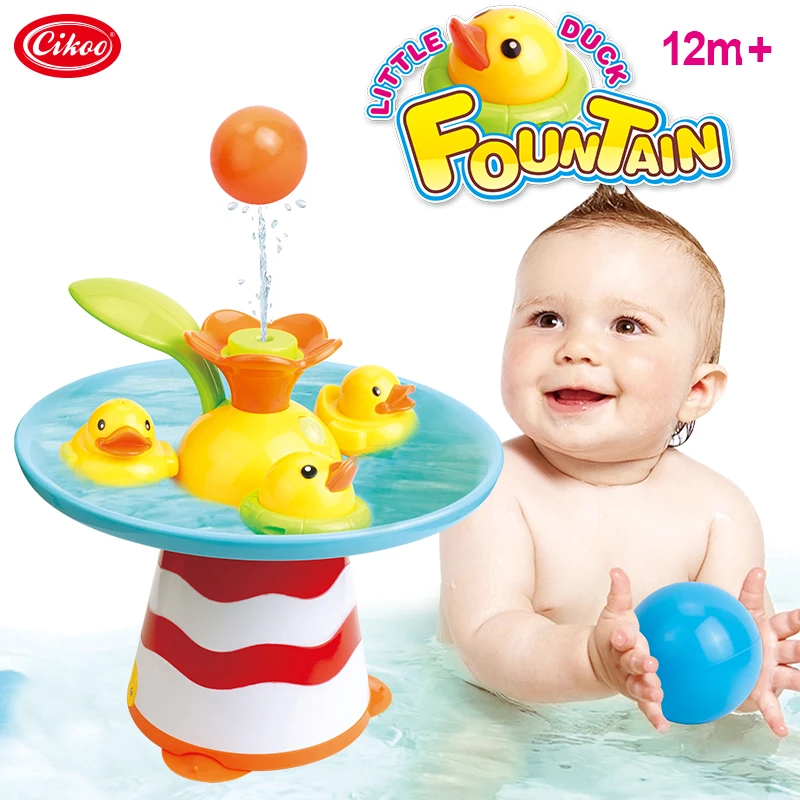 Wind Up Swimming Pelican Bath Toy Floating Bath Animal Toy for Toddlers