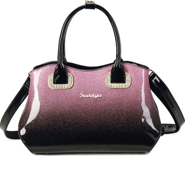 2018 New Classic Luxury Handbags Women Bags Designer High Quality 2018 New Classic Luxury Handbags Women Bags Designer High Quality Patent Leather Stereotypes Hand Bag Las