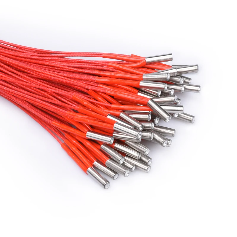 1 أو 2 أو 5 قطع 3d طابعة مندل 12 فولت/24 فولت 30 أو 40 واط رأس الطباعة خرطوشة سخان reprap 12 فولت 40 واط خاص اكسسوارات