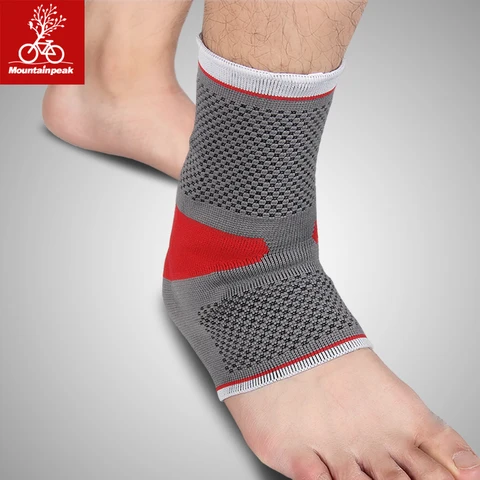 Proteção do pé Capa de pé Mountainpeak Malleolus Proteger Silicone Pulso Proteção Conjunta Nua Esportes Tornozelo pé