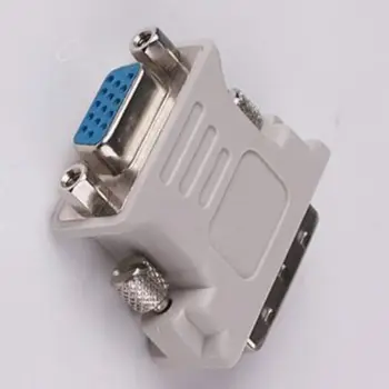 

High Quality Easy To Use DVI DVI-I Male 24+5 Pin to VGA Female Video Converter Adapter M/F LCD HDTV HQ
