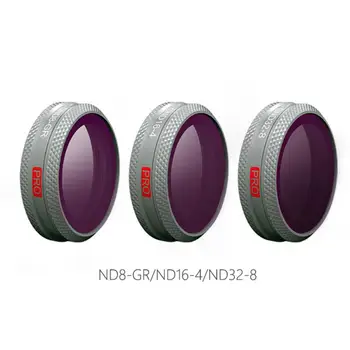 

3 Pcs Professional Version PGYTECH Filter GND Set ND8-GR ND16-4 ND32-8 Drone Lens for DJI MAVIC 2 ZOOM