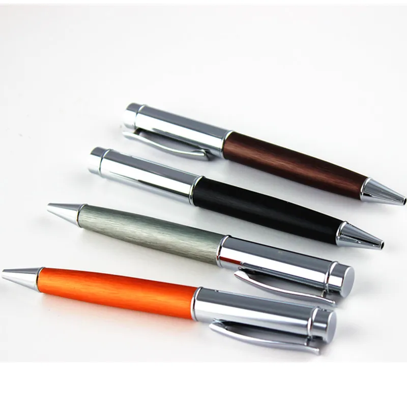 

high quality wood pen selection color pen luxury school Office Stationery black Refill executive pen novelty ballpoint pens