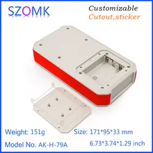 10 шт 171*95*33 мм 3x AA пластиковый корпус pcb дизайн проект корпус водонепроницаемый корпус инструмента IP65 водонепроницаемый распределительная коробка
