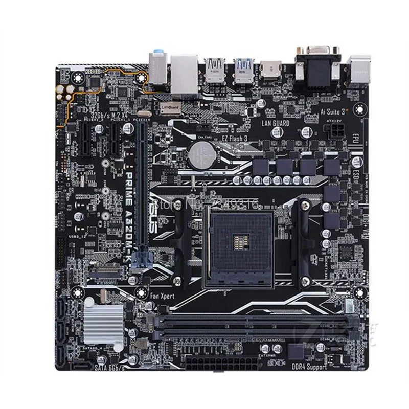 

For ASUS PRIME A320M-K original Used motherboard Socket AM4 DDR4 USB3.0 SATA3 A320 Desktop Motherboard