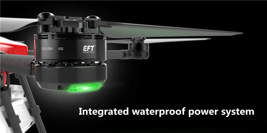 EFT E410 10 кг/10 л водонепроницаемый сельскохозяйственный распылитель Дрон Полетная
