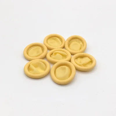 

Beige anti-static finger condom non-dust non-powder protection disposable latex finger cover