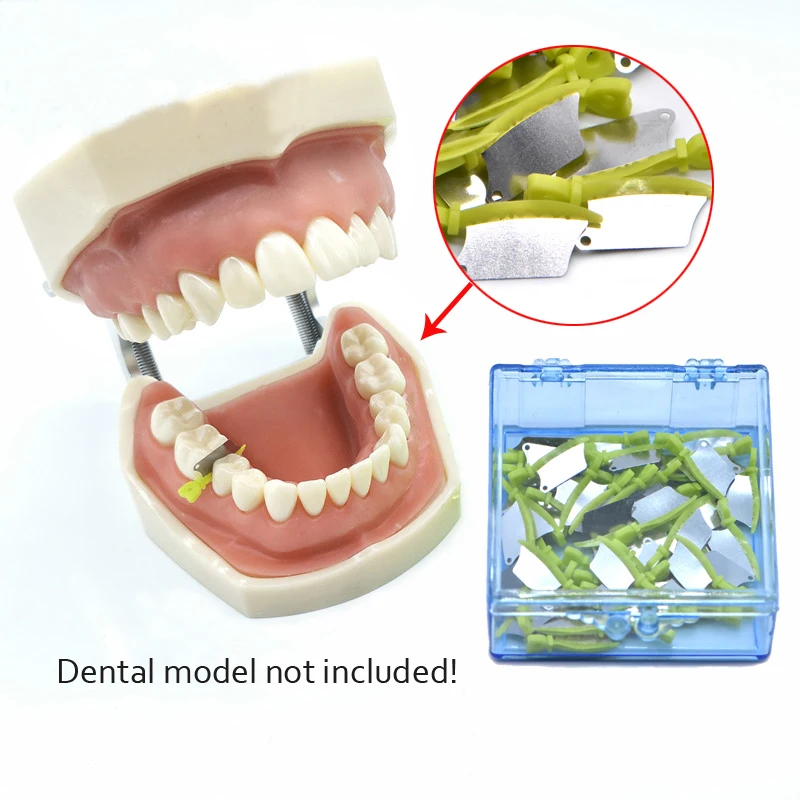 Зубной премьер зубы межпроксимальный пластиковый Клин нож с защитой зубной стальной матрицы