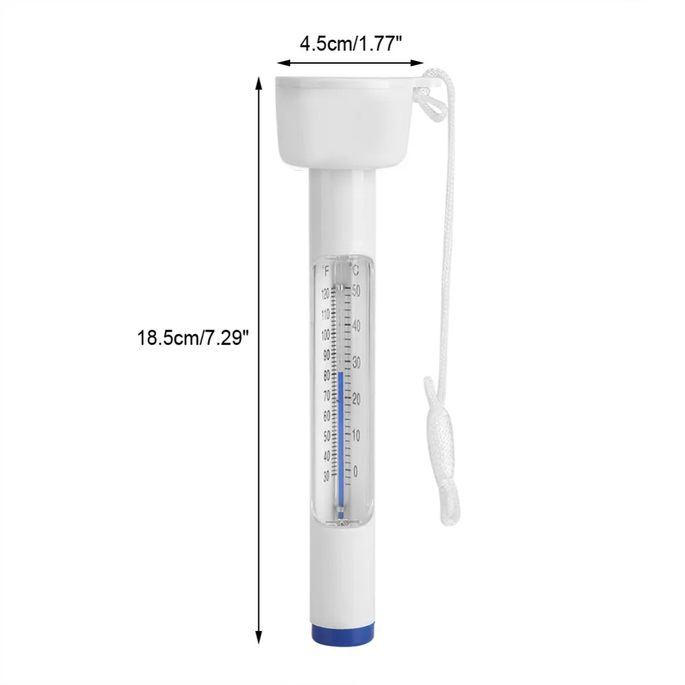 WALFRONT для бассейна, погружаемый в воду термометр Горячая спа-ванна Температура метр Крытый Средний аквариум для рыбок тестер температуры программное средство