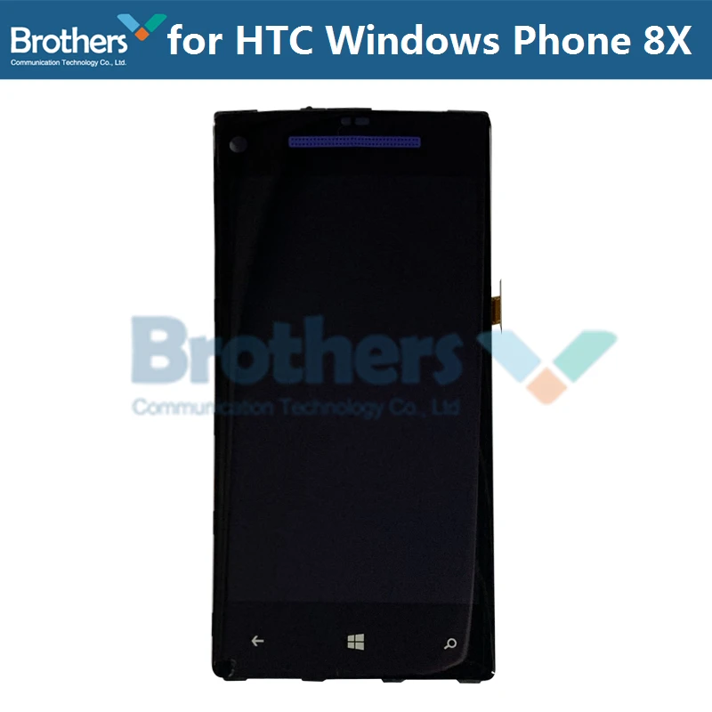 LCD Screen For HTC 8X C620e LCD Display Touch Screen Digitizer for HTC Windows Phone 8X LCD Assembly With Frame Replacement Top (2)