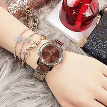 Luxury Crystal Dial Qaurtz Ladies Watch Fashion Lovers' Watches Creative Women Watches Bracelet Relogio Feminino Dropshipping Luxury Crystal Dial Qaurtz Ladies Watch Fashion Lovers' Watches Creative Women Watches Bracelet Relogio Feminino Dropshipping