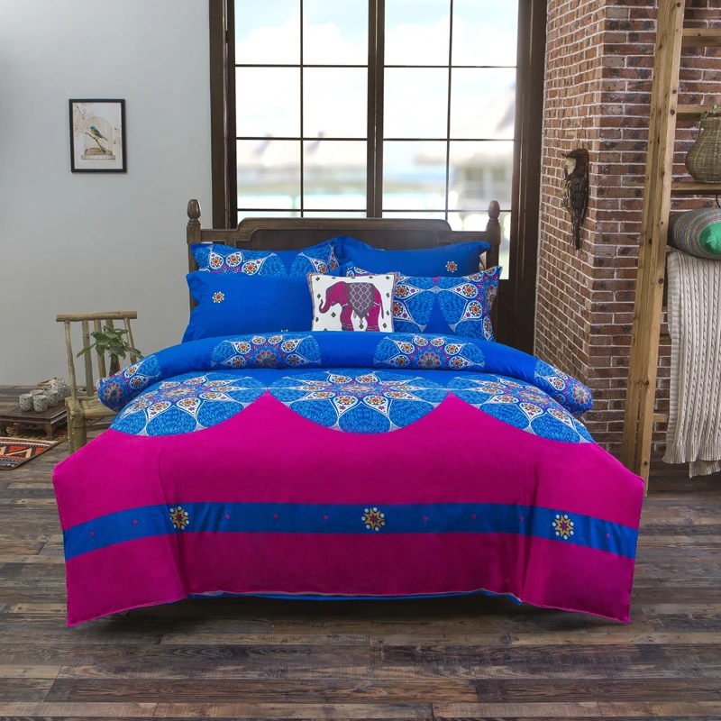 bohemian 3d comforter bedding sets Mandala duvet cover set ...