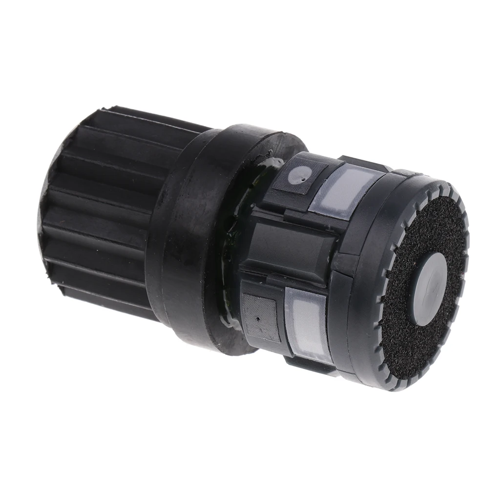 Professional Microphone Cartridge Microphone MIC Replacement Capsule for KTV Stage DIY Accessory Black